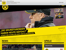 Tablet Screenshot of bvb.de